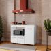 Balcao Para Cooktop 5 Bocas Ana Branco Mobbs