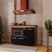 Balcao Para Cooktop 5 Bocas Ana Savana Preto Mobbs
