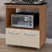 Balcao Para Cooktop 5 Bocas Elisa Mobbs cor:Savana Off White
