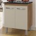 Balcao Para Cooktop 5 Bocas Jade Savana Off White Mobbs
