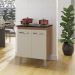 Balcao Para Cooktop 5 Bocas Jade Savana Off White Mobbs