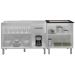 Balcao Pia 120cm e Cooktop 4 Bocas Branco Mobbs