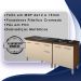 Balcao Pia 120cm e Cooktop 4 Bocas Savana Off White Mobbs