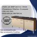 Balcao Pia 120cm e Cooktop 5 Bocas Savana Off White Mobbs