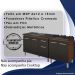Balcao Pia 120cm e Cooktop 5 Bocas Savana Preto Mobbs
