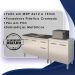 Balcao Pia 120cm e Multiuso 2 Portas 70cm Branco Mobbs