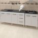 Balcao Pia 160cm e Cooktop 5 Bocas Branco Mobbs