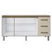 Balcao Sem Tampo Para Pia 150cm 9130 Savana Off White Mobbs