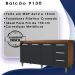 Balcao Sem Tampo Para Pia 150cm 9130 Savana Preto Mobbs