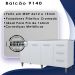 Balcao Sem Tampo Para Pia 160cm 9140 Branco Mobbs