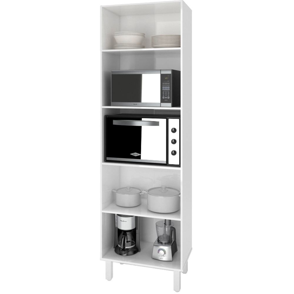 Paneleiro 4 Portas 197x60cm 9170 Branco Mobbs