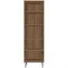 Paneleiro 4 Portas 197x60cm 9170 Savana Preto Mobbs