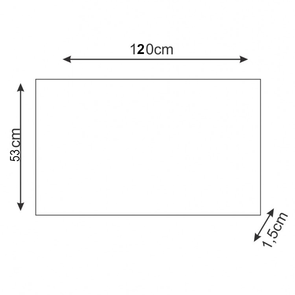 Tampo Para Balcao 120cm 9300 Savana Mobbs