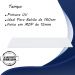 Tampo Para Balcao 160cm 9320 Branco Mobbs