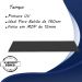 Tampo Para Balcao 160cm 9320 Preto Mobbs