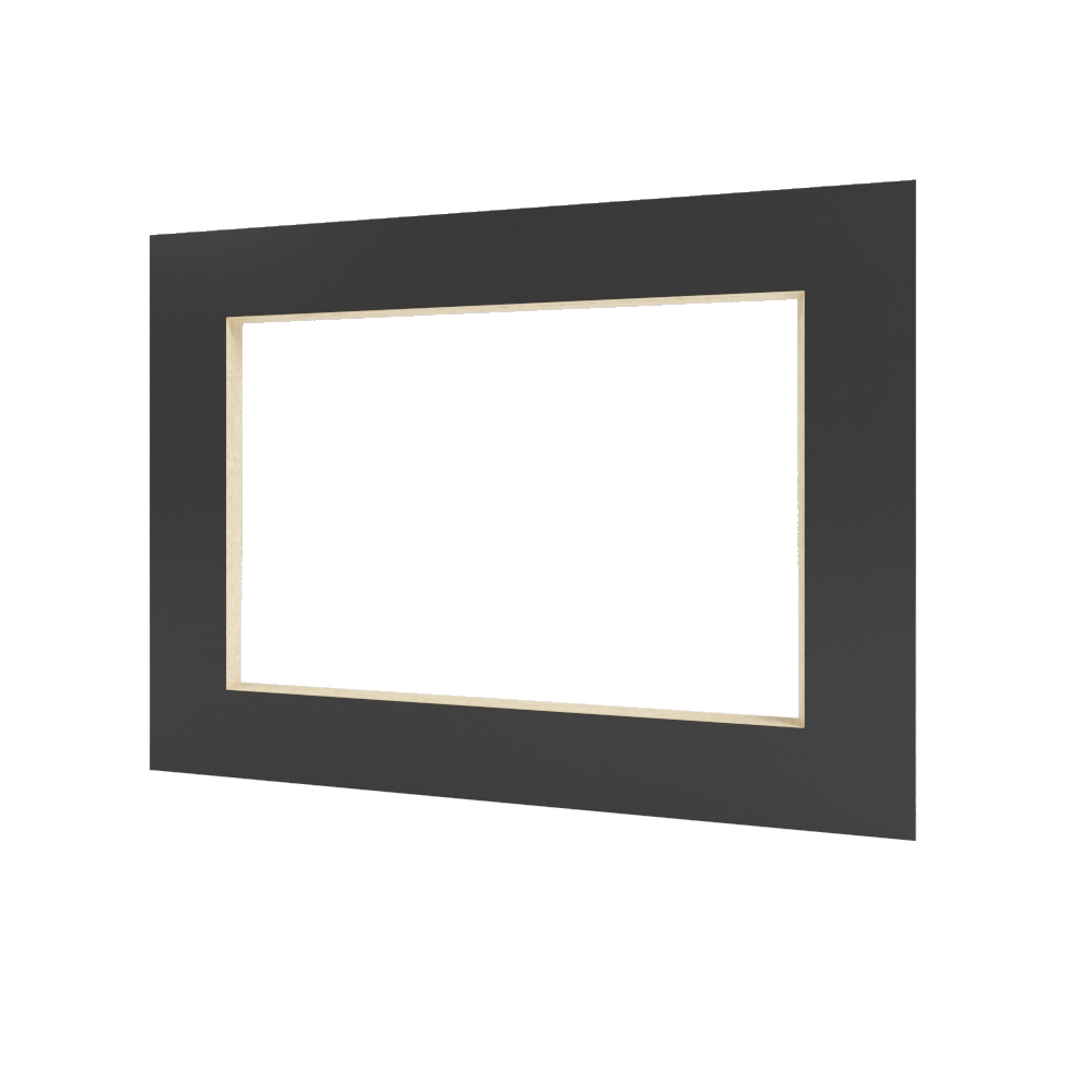 Tampo Tampão Tampa para balcão de Cooktop 70 cm Jade Moblis Móveis Preto Fosco 