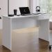 Mesa Para Escritorio 1 Gaveta 120 cm 6901 Branco Mobbs