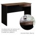 Mesa Para Escritorio 1 Gaveta 120 cm 6901 Savana Preto Mobbs