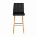 [OUTLET] Banqueta Fixa Fitz Preta