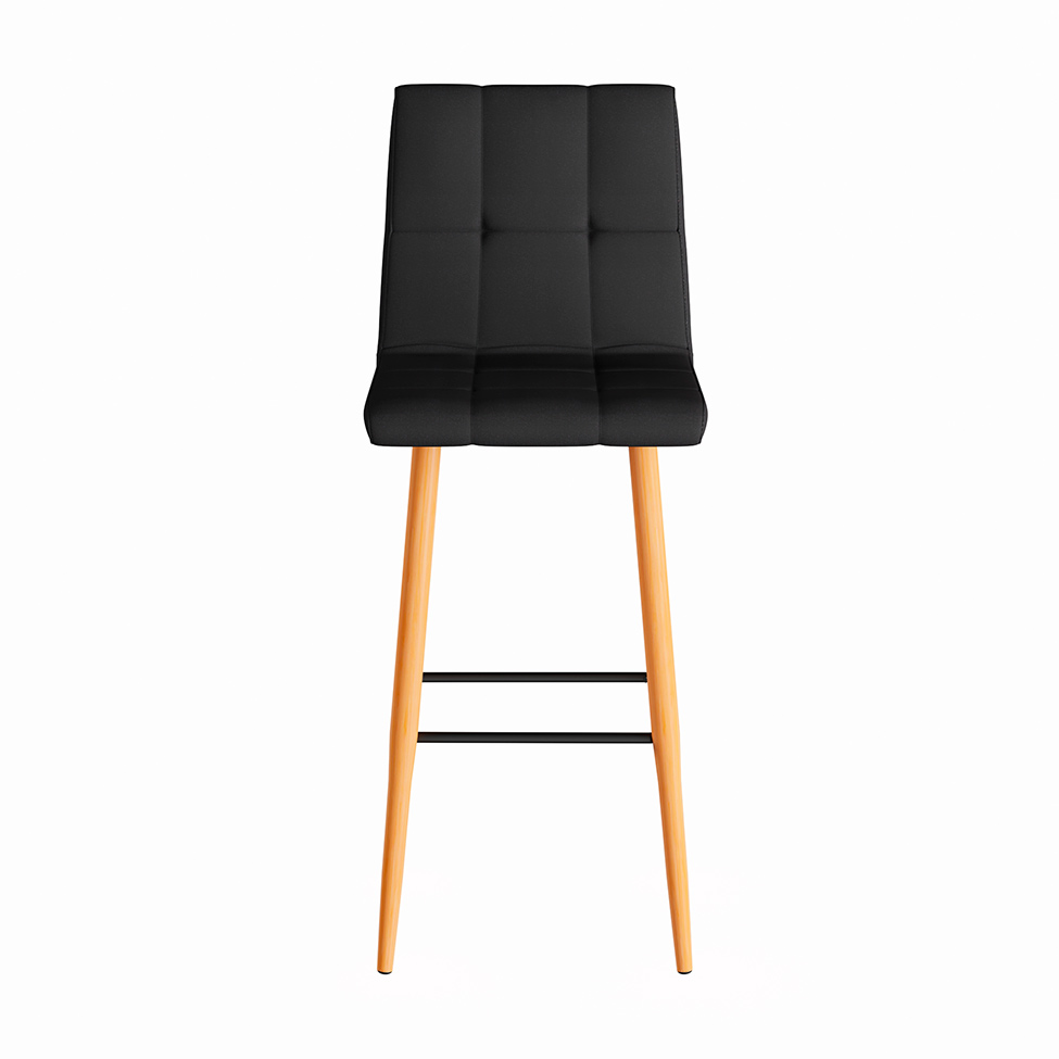 [OUTLET] Banqueta Fixa Fitz Preta