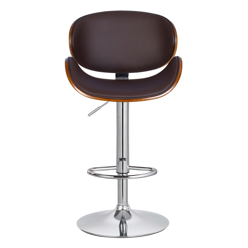 [OUTLET] Banqueta Giratória Amsterdam Marrom