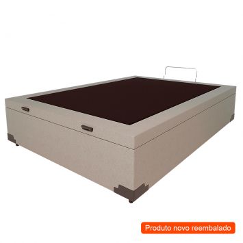 [OUTLET] Base para Cama Box Casal Martin Premium com Baú Linho (47x138x188 cm) Cru é boa?