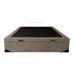 [OUTLET] Base para Cama Box Casal Martin Premium com Baú Suede (45x138x188) Bege