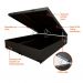 [OUTLET] Base para Cama Box Queen Martin Premium com Baú Linho (47x158x198 cm) Grafite