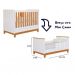 [OUTLET] Berço Minicama Biscoito Branco e Nature