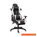 [OUTLET] Cadeira Gamer T One Preta e Branca