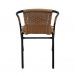 [OUTLET] Cadeira Indaiá Bege Rattan