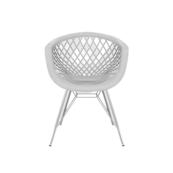 [OUTLET] Cadeira Web Steel Branca