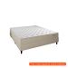 [OUTLET] Cama Box com Colchão Casal Stella Molas Ensacadas (60x138x188) Bege