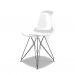 [OUTLET] Conjunto com 2 Cadeiras Eames Eiffel Transparente e Preto