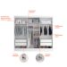 [OUTLET] Guarda-Roupa Casal Ana 6 PT 4 GV Branco 240 cm