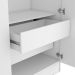 [OUTLET] Guarda-Roupa Casal Ana 6 PT 4 GV Branco 240 cm