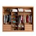 [OUTLET] Guarda-Roupa Casal com Espelho Valência 2 PT 6 GV Naturale