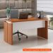 [OUTLET] Mesa de Escritório Lane Freijó e Branca 145 cm
