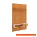 [OUTLET] Painel para TV até 75 Polegadas Detroit Nature e Off White 250x161 cm