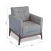 [OUTLET] Poltrona Brooks Cimento