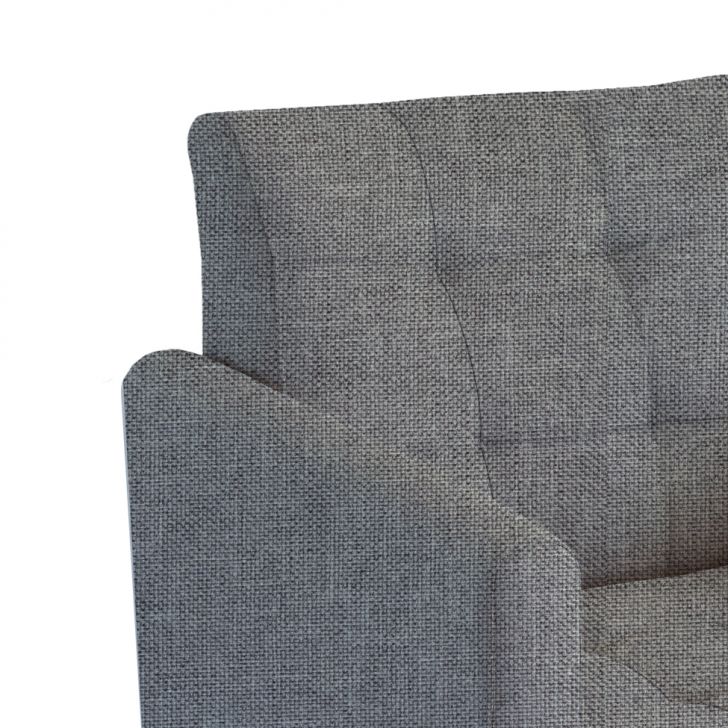 [OUTLET] Poltrona Brooks Cinza