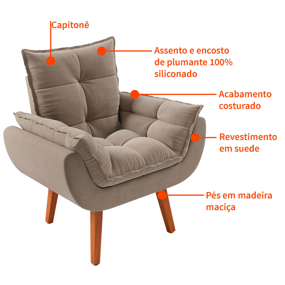 [OUTLET] Poltrona Lidi Bege