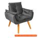 [OUTLET] Poltrona Lidi Cinza