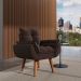 [OUTLET] Poltrona Lidi Marrom