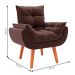 [OUTLET] Poltrona Lidi Marrom