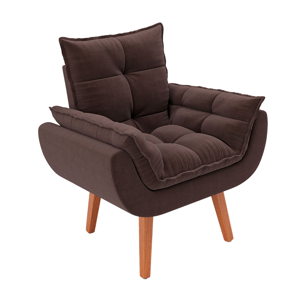 [OUTLET] Poltrona Lidi Marrom