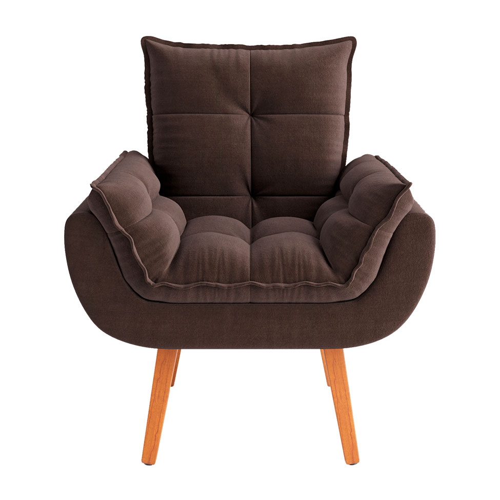 [OUTLET] Poltrona Lidi Marrom