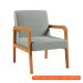 [OUTLET] Poltrona Ottawa Linho Cinza