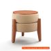 [OUTLET] Puff Frapê Linho Bege 47 cm