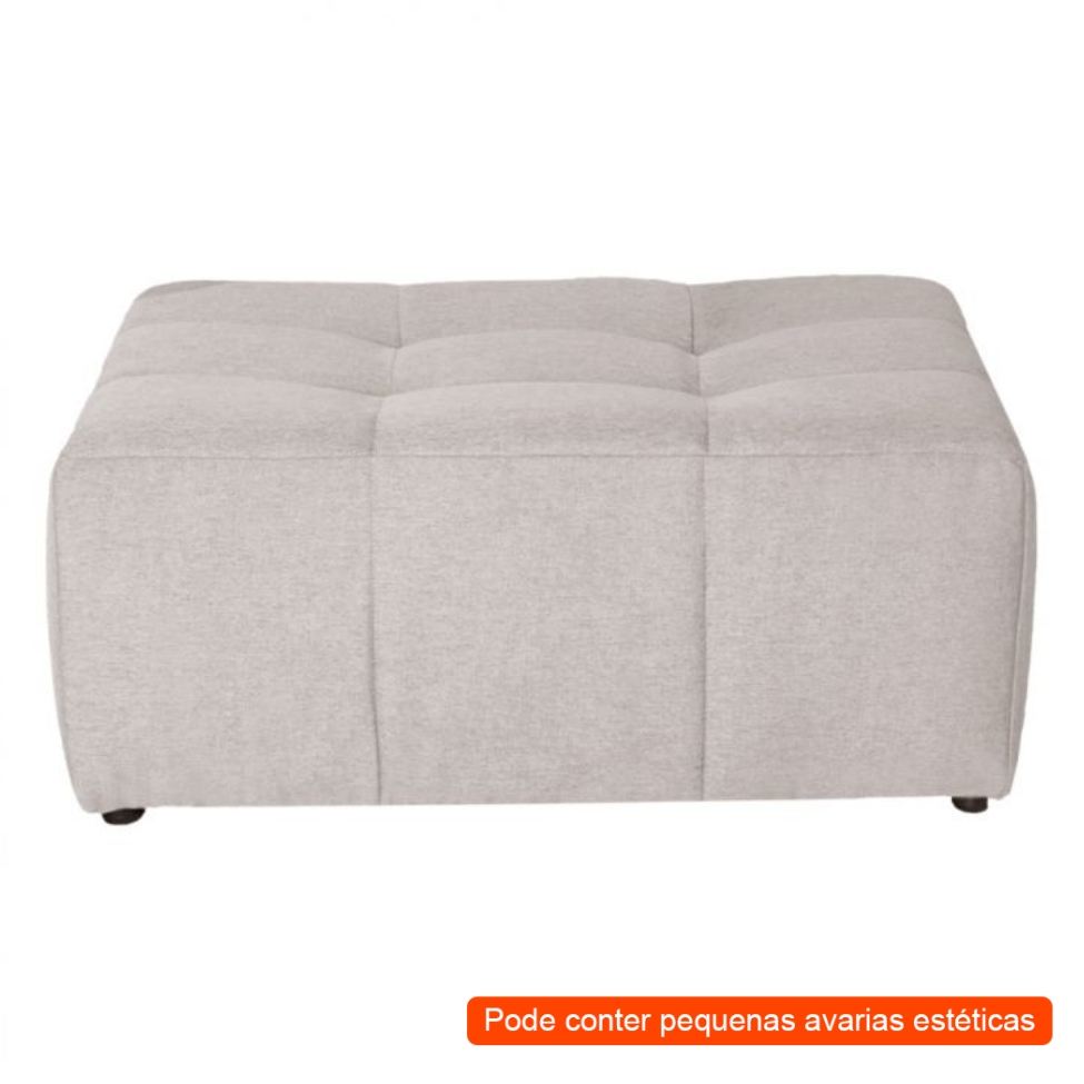 [OUTLET] Puff Modular Soho Linho Cru